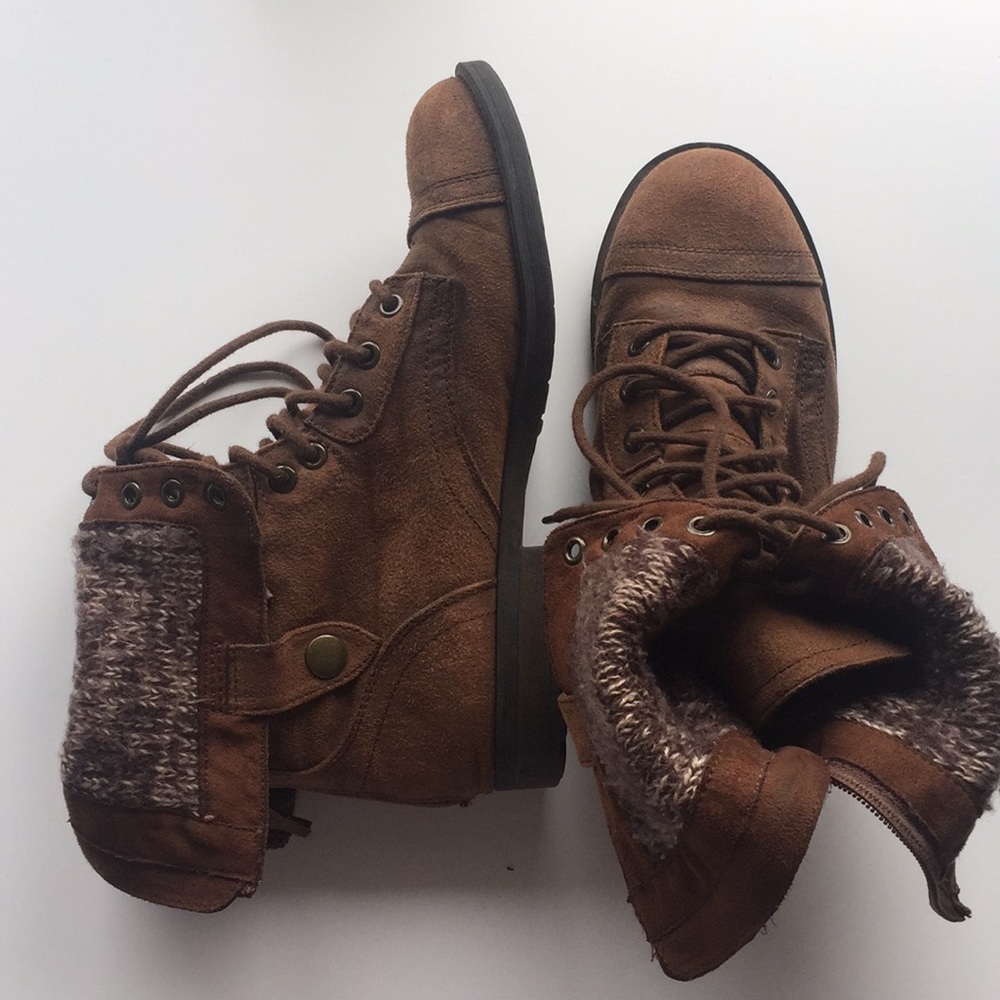 Combat boots!